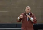 Senator Jeff Merkley Discusses War, Economy, Youth Mental Health in Sisters Town Hall