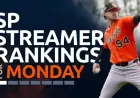 Top Fantasy Baseball Pitching Streamers Ranked for April 6-8