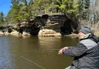 Wisconsin Dells Scenery Enhances Smith’s Fishing Experience