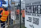 Melbourne Council Workers Halt Rubbish Collection Amid Wage Dispute