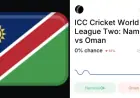 Oman vs. Namibia: Expert Odds & Predictions for April 4, 2026