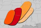 Tornado Threat Returns to Plains, Forecasted to Persist Beyond Weekend