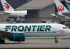 Frontier Airlines Jet Abruptly Stops as Trucks Cross Path at LAX