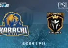 Karachi Kings vs Hyderabad Kingsmen: 2026 Pakistan Super League Preview & Prediction