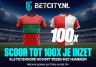 Feyenoord Goal Offers 100x Bet as NEC Struggles Defensively