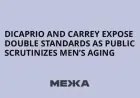 DiCaprio and Carrey Highlight Men’s Aging Double Standards