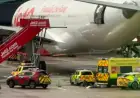 Investigators Probe Manchester Airport Tragedy: Man Falls from Plane