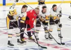 Alex Ovechkin Captures Iconic Photo with Penguins Stars Crosby, Malkin, Letang
