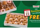Krispy Kreme® Sweetens Tax Day with Irresistible Tax Break