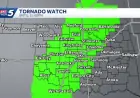 Tornado Watch Issued for Oklahoma, Including OKC Metro, Amid Storm Risk