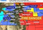Colorado Braces for Hard Freeze, Snow, and Fire Danger Ahead
