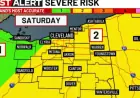 Severe Storms Likely Saturday Afternoon: 19 First Alert Weather Warning