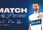League-Leading ‘Caps Host Sporting Kansas City in Friday Night Showdown