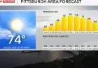 Sunny Skies in Pittsburgh Today; Storms Expected Tomorrow