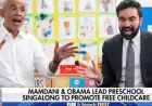 Mamdani, Obama Lead Preschool Singalong to Advocate Free Childcare