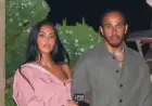 Kim Kardashian and Lewis Hamilton Impress with Coordinated Couple Style