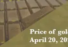 Gold Prices Updated: April 20, 2026