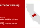 Fresno and Madera Counties Brace for Tuesday Afternoon Tornado Warning