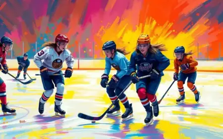 Olympic Gold Medalist Keller Inspires Jersey Girls Hockey Club