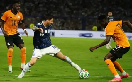 Messi’s Stunning Goal Secures 2-0 Victory Against Zambia in Friendly Match