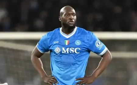 Napoli Considers Disciplinary Action Against Lukaku for Missed Training