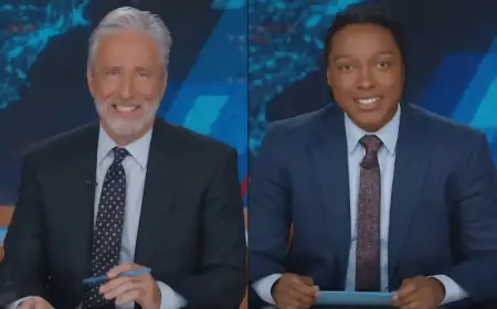 Jon Stewart and Josh Johnson Co-Anchor Daily Show This Week