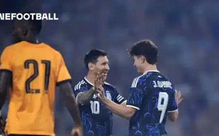 Argentina Strikes Early: Messi Assists Julián’s Goal