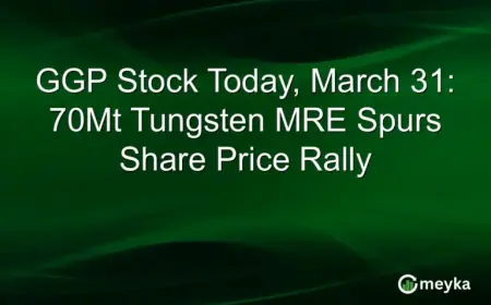 GGP Stock Rallies as 70Mt Tungsten MRE Boosts Share Price