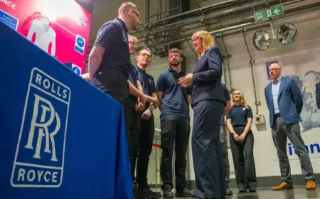 Rolls-Royce Stocks Surge as FTSE 100 Gains Momentum