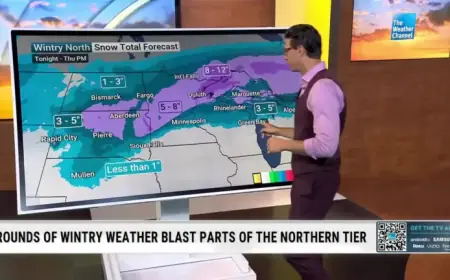 Spring Storm to Blanket Plains, Midwest, Great Lakes with Snow and Ice