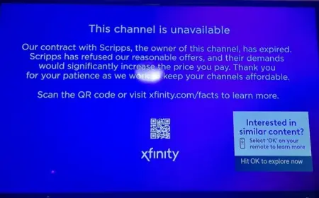 Xfinity Cuts NewsChannel 5 Amidst Contract Dispute