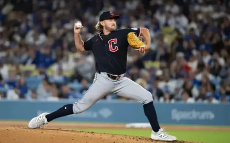 Guardians Fall 4-1 to Dodgers; DeLauter Exits Game with Injury