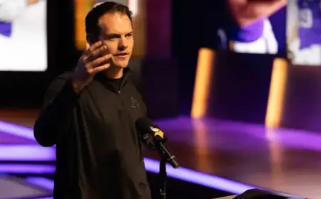 Kevin O’Connell Discusses Vikings QBs, Greenard & Darrisaw at League Meeting