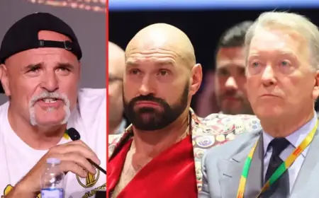 Frank Warren Responds to John Fury’s Claim: Tyson Fury ‘Finished’