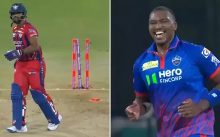 Lungi Ngidi’s Magical Slower Ball Floors Nicholas Pooran in LSG vs DC IPL 2026