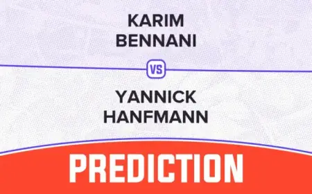 Karim Bennani vs Yannick Hanfmann: 2026 ATP Marrakech Prediction