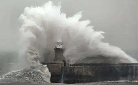 UK Faces Intense Winds: Yellow Warning Issued for Easter Weekend