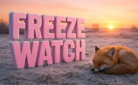 Freeze Watch Threatens Plants Overnight into Thursday