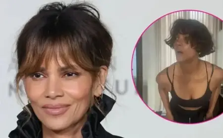 Halle Berry Stuns in Revealing Workout Set Photos