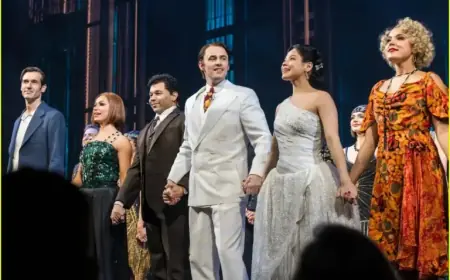 Broadway Couple Eva Noblezada & Reeve Carney Debut in ‘The Great Gatsby’ Musical