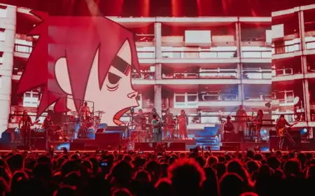 Gorillaz Energize Belfast’s SSE Arena Debut with ‘The Mountain’ Performance