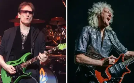 Steve Vai Reveals Struggle Playing Brian May’s Iconic Red Special Guitar