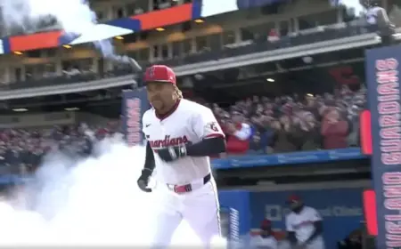 José Ramírez to Lead Guardians’ 2025 Home Opener