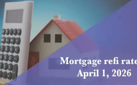 April 2026 Refinance Mortgage Rates Update