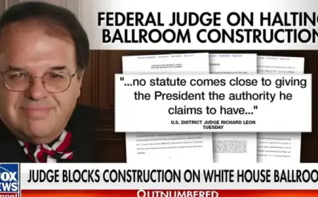 Judge Halts White House Ballroom; Trump Issues Response
