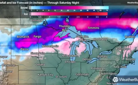 Northern Tier Faces Powerful Snow and Ice Onslaught