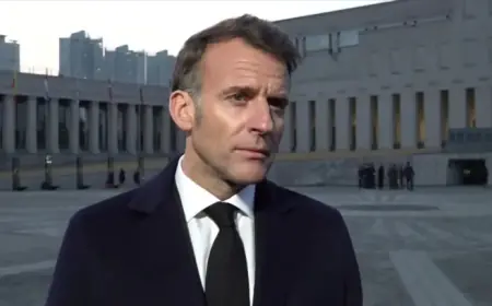 Emmanuel Macron Criticizes Donald Trump’s “Inelegant” Remarks About His Marriage