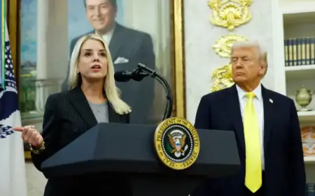 Trump Considered Firing Bondi Amid Backlash Over Epstein Files Release: Reports