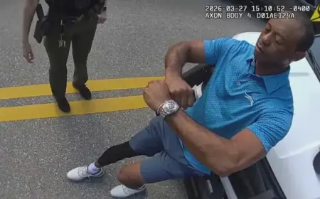 Tiger Woods Arrest: Bodycam Footage Reveals DUI After Florida Crash