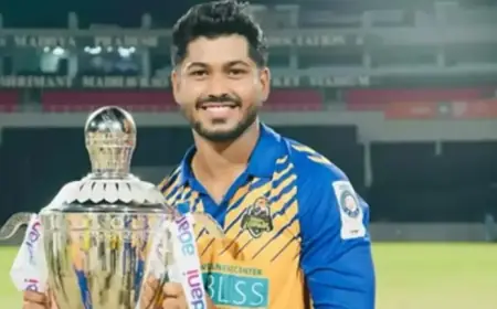 Meet Shivang Kumar: SRH’s Debuting Left-Arm Wrist-Spinner and Big Hitter